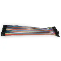  Female to Female Dupont Line 40 Pin 20cm 24AWG - 1