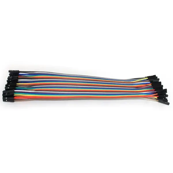  Female to Female Dupont Line 40 Pin 20cm 24AWG - 1