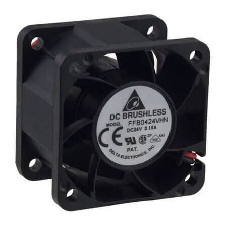 FFB0424VHN FAN 40x40x28MM 24V 0.1A 2,40W 9500RPM WIRE - 1