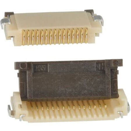 FH12-15S-0.5SH(55) CONNECTOR FFC 15PIN 0.50MM BOTTOM R/A - 1