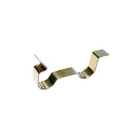 FLAT SPRING CLIP LEAF-PLATE METAL SPRING CLIP 23.50x3.40mm V SHAPED - 1