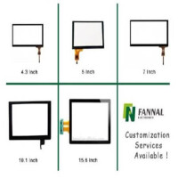 FN043A030-V1.0 CAPACITIVE TOUCH PANEL 4.3