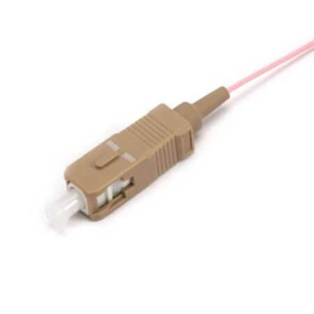 FO-0425PSX091,5 SC/PC OM4 SX 1,5M FO PIGTAIL PINK - 1