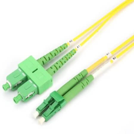 FO-05254AADX20002 SC/APC-LC/APC 9/125 SM DX L:2 PATCHCORD - 1