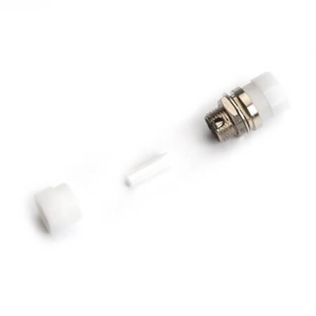 FO-06M41D1S04S FC/PC SM SX D-HOLE METALIC ADAPTER - 1