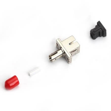 FO-06M41H1S14S SC/PC-ST/PC SM SX METALIC ADAPTER - 1