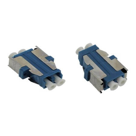 FO-06P12F1D02S LC/PC DX SM LOCKED PLASTIC ADAPTER - 1