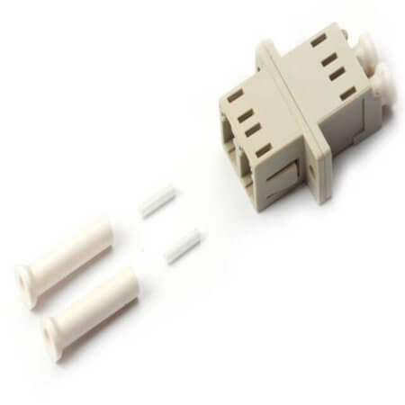 FO-06P21F1D02M LC/PC MM DX PLASTIC FOOTPRINT ADAPTER - 1