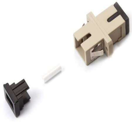 FO-06P21N1S01M SC/PC MM SX PLASTIC ADAPTER - 1