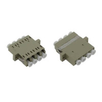 FO-06P21Q1D02M LC/PC MM QX  PLASTIC QUADREX ADAPTER - 1