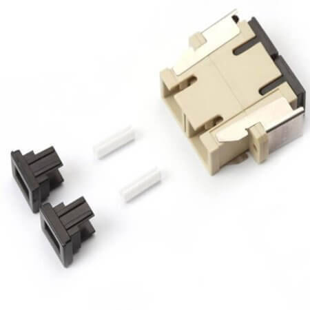 FO-06P22N1D01M SC/PC MM DX LOCKED PLASTIC ADAPTER - 1
