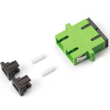 FO-06P31N1D01A SC/APC SM DX PLASTIC ADAPTER - 1