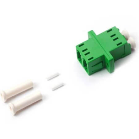 FO-06P31N1D02A LC/APC SM DX PLASTIC ADAPTER - 1