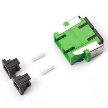 FO-06P32N1D01A SC/APC SM DX LOCKED PLASTIC ADAPTER - 1