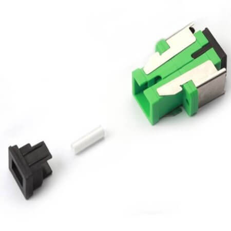 FO-06P32N1S01A SC/APC SM SX LOCKED PLASTIC ADAPTER - 1
