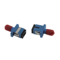 FO-06P41H1S14S SC/PC-ST/PC SM SX PLASTIC ADAPTER - 1