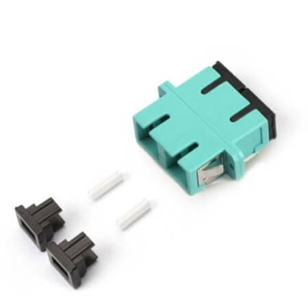 FO-06P91N1D01M SC/PC OM3 DX PLASTIC ADAPTER - 1