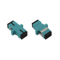 FO-06P91N1S01M SC/PC OM3 SX PLASTIC ADAPTER - 1