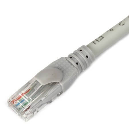 FO-UTP-CAT6-LG003-A CONN.MODULAR PLUG CABLE 8P8C RJ45 3MT GRAY CAT 6 - 1