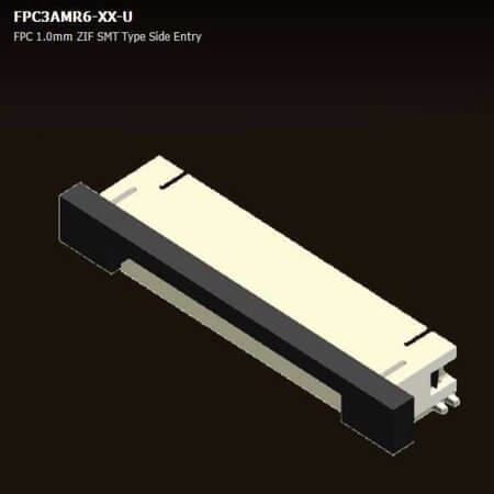 FPC3AMR6-10TNUR-U CONNECTOR FOR TFT R.TOUCH CONNECTION SMD 10P 1MM - 1