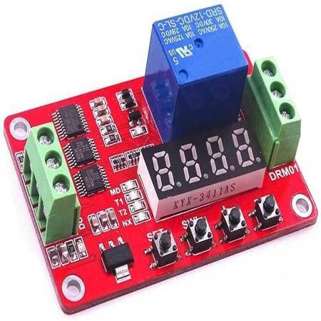 FRM01 DC12V 1 Channel Multifunction Relay Module Loop Delay Timer Switch Self-Locking Timing Module Fast Delivery - 1