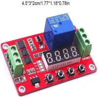 FRM01 DC12V 1 Channel Multifunction Relay Module Loop Delay Timer Switch Self-Locking Timing Module Fast Delivery - 2