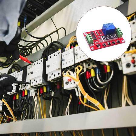FRM01 DC12V 1 Channel Multifunction Relay Module Loop Delay Timer Switch Self-Locking Timing Module Fast Delivery - 4