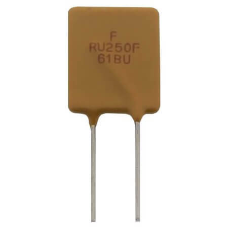 FRU250-30F-S THERMISTOR PTC RESETTABLE FUSE FRU 2500mA 30V - 1