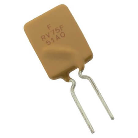 FRV075-240F-K2 THERMISTOR PTC RESETTABLE FUSE FRV 750mA 240V - 1
