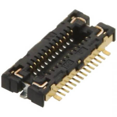 FX12B-24P-0.4SV CONNECTOR PLUG 24PIN GOLD SMD H - 1