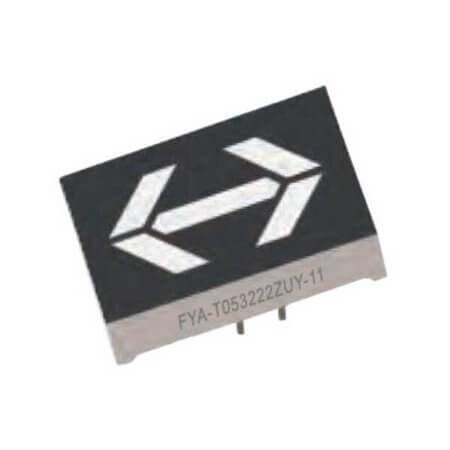 FYA-T053222ZUG-11 LED DISPLAY BARGRAPH 25MM COMMON USE GREEN - 1