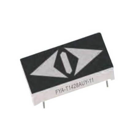 FYA-T1428AUG-21 LED DISPLAY BARGRAPH 25MM (-) GREEN - 1