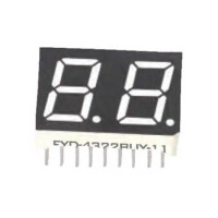 FYD-4322AUY-21 LED DISPLAY 7 SEGMENT 2DIGIT 11MM (-) YELLOW - 1