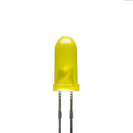 FYL-3004KUYD1D LED 3MM YELLOW 500mcd 45° YELLOW/DIFFUSED - 1