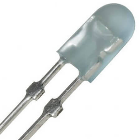 FYL-5463SUYC1B-TR12A LED 5MM YELLOW 1500mcd 55° WATER CLEAR - 1