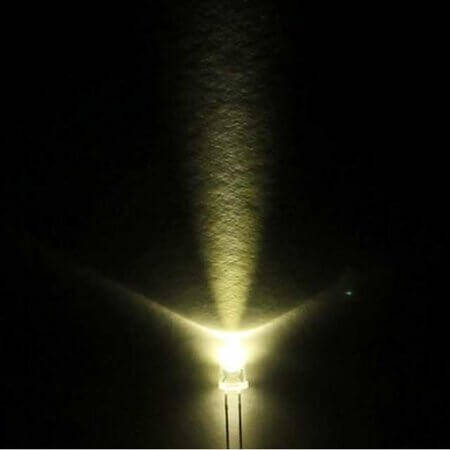 FYL-5014UWC1C-UWW-30-3 LED 5MM WARM WHITE 12000mcd 30° WATER CLEAR - 1
