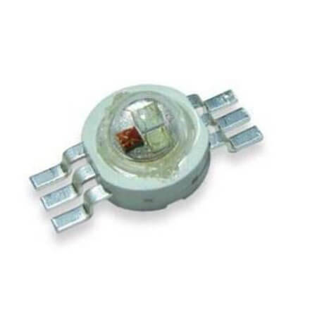 FYLP-3W-GRBB LED POWER EMITTER RGB 630/530/468NM MIN.40/60/10LM - 1