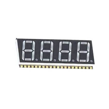 FYLQ-2041BUG-11 LED DISPLAY 7 SEGMENT 4DIGIT 5.08MM (+) GREEN - 1