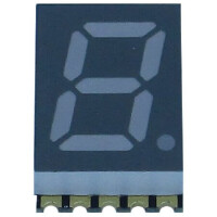 FYLS-3912BUHR-21 LED DISPLAY 7 SEGMENT SMD 1DIGIT 10MM (+) RED - 1