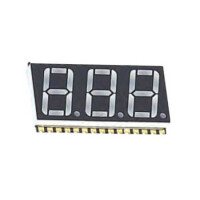 FYLT-2031BUHR-21 LED DISPLAY 7 SEGMENT 3DIGIT 5.08MM (+) RED - 1