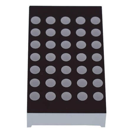 FYM-12572BUHR-21 LED DISPLAY DOTMATRIX 5x7 27.42MM RED - 1
