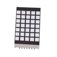 FYM-12573BUY-11 LED DISPLAY DOTMATRIX 5x7 27.6MM YELLOW - 1