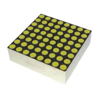 FYM-15881BUW-15-DW LED DISPLAY DOTMATRIX 8x8DOT 32.9MM ULTRA WHITE - 1