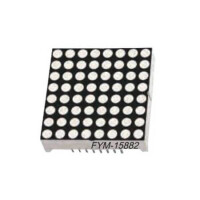 FYM-15883BUG-21 LED DISPLAY DOTMATRIX 8x8 32.9MM GREEN - 1