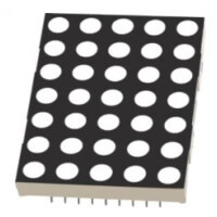 FYM-20571AUHR-21 LED DISPLAY DOTMATRIX 5x7 45.72MM RED - 1
