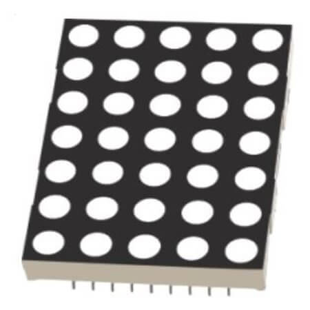 FYM-20571AUHR-21 LED DISPLAY DOTMATRIX 5x7 45.72MM RED - 1
