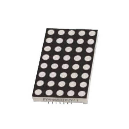 FYM-46581AUG-21 LED DISPLAY DOTMATRIX 5x8 106.68MM GREEN - 1