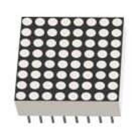 FYM-7881BUR-11 LED DISPLAY DOTMATRIX 8x8DOT 17.5MM RED - 1