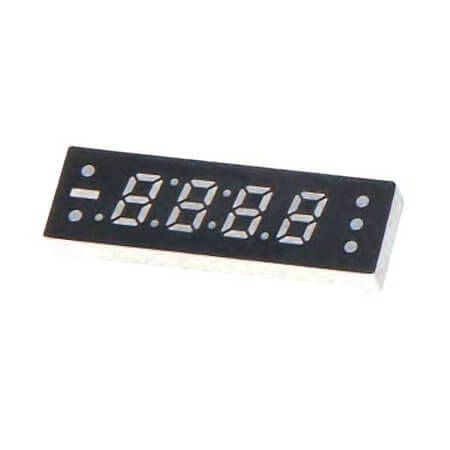 FYQ-2541BUG-21 LED DISPLAY 7 SEGMENT 4DIGIT 6.2MM (+) GREEN - 1