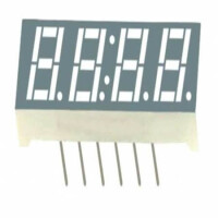 FYQ-2841BUG-21 LED DISPLAY 7 SEGMENT 4DIGIT 7MM (+) GREEN - 1